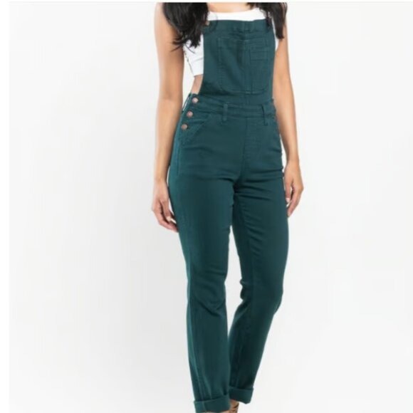 Judy Blue overalls Teal NWT - Picture 3 of 4